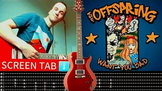 (Tuto / How to play ?) The Offspring - Want You Bad ( Guitar Lesson With TAB) Easy guitar