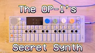 The OP-1's SECRET Synth Engine!