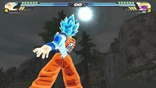 Goku SSJGSSJ Oozaru VS Golden Freeza (Dragon Ball Z Tenkaichi 3 mod)