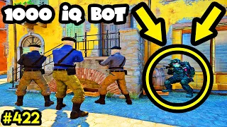 When BOTS have 1000 IQ! - CS:GO BEST ODDSHOTS #422