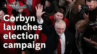 Full speech: Jeremy Corbyn launches Labour's election campaign