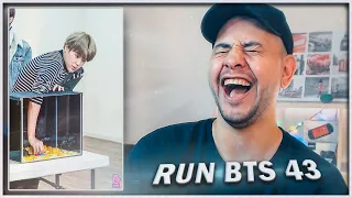 RUN BTS - 43 Эпизод ⚡️ Загадочные коробки ⚡️ РЕАКЦИЯ