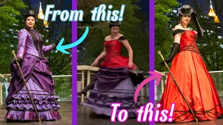 I made a HIDDEN transformation dress!