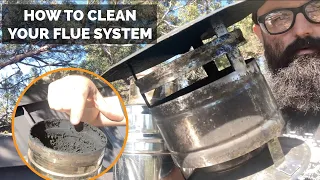 How to clean your Tiny Wood Stove Flue System
