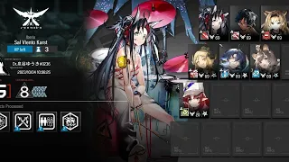 [Arknights] CC#12 Day 4: Sal Viento Karst - Risk 8 AFK Strat