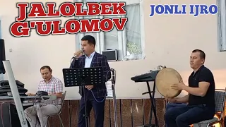 Jalolbek G'ulomov jonli ijroda (Samarqand toy)