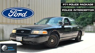 2001 Ford Crown Victoria Police Interceptor P71 POV Drive // Radial Reviews