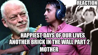 The Wall -Album Reaction Part 2 (Happiest Days Of Our Lives, Another Brick In The Wall pt 2, Mother)