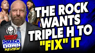 WWE Smackdown 2/9/24 Review - TRIPLE H FIRES SHOTS AT THE ROCK AS A POWER STRUGGLE BREWS IN WWE