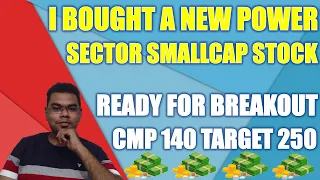 I bought a new power sector stock | swing trading strategy | best multibagger stocks | nifty target