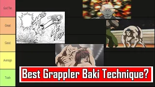 Grappler Baki Technique Tier List Part 1