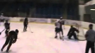 March 1st 2011 Playoff GOAL#1 By #12 Peter Trainor & Cooper Vs S.wmv