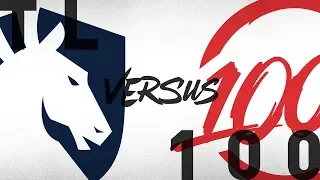 TL vs. 100 - Week 1 Day 1 | NA LCS Summer Split | Team Liquid vs. 100 Thieves (2018)