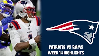 PATRIOTS VS RAMS WEEK 14 HIGHLIGHTS