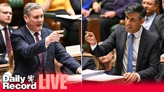 WATCH LIVE - Rishi Sunak takes Prime Minister's Questions in the House of Commons