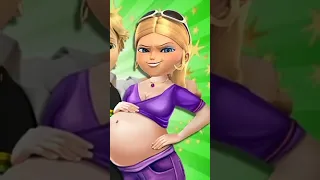 miraculous characters in pregnant. // #shorts #shots #viral