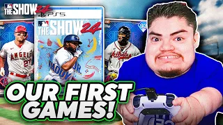 OUR FIRST GAMES ON MLB 24! IS THIS THE BEST GAME EVER?