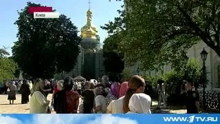 В Киеве простились с главой Украинской православной церкви