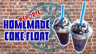 How To Make Coke Float || #Shorts