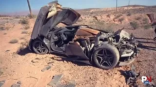 Cops Find A Crashed McLaren With No Driver In The Desert