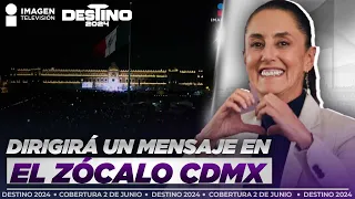 Se espera que Claudia Sheinbaum acuda al Zócalo CDMX | Destino 2024