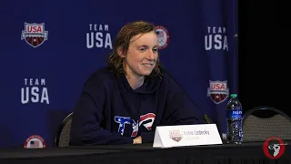 2021 US Olympic Trials Press Conference: Katie Ledecky