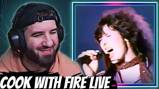 REACTION TO Heart - Cook with Fire (LIVE 1978)