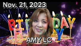 Enjoy your Birthday Sis Amy LC from LOM FAMILY