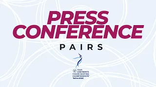 Small Medals/Press Conference | Pairs Free Skating | ISU Four Continents Figure Skating Champs 2022