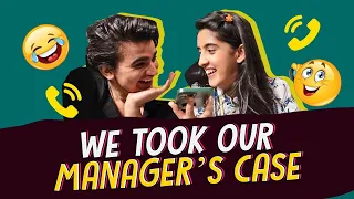 We Did A Little Prank On Our Managers | Sameeksha Sud | Vishal Pandey