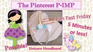 FFF  Unicorn Headband