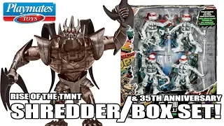 Rise of the TMNT Shredder Figure + 35th Anniversary Box Set Revealed!