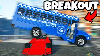 Epic Prison Transport Breakout in GTA 5 RP