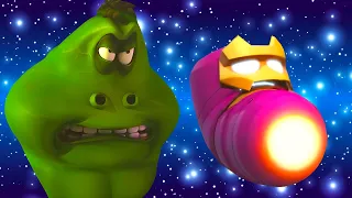 GALAXY WARS! 🌏 🚀 🤯 | LARVA | WildBrain Kids