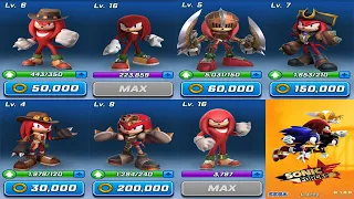 All Knuckles Enchida Characters Unlocked Battle: Sonic Forces Series Knuckles New Character Unlocked