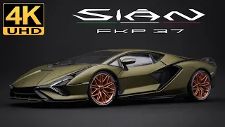 Lamborghini Sian FKP 37, 4K UHD - 1/18 Bburago