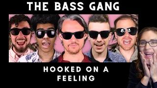 First time ever listening to The Bass Gang - Hooked on a Feeling | Acapella Cover ft. Tim Foust