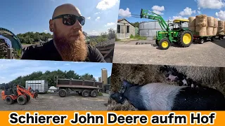 FarmVLOG#847 - Mega Geiler John Deere auf dem Hof / Neue Ferkel geboren