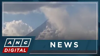 Phivolcs: Mayon volcano already erupting but lava extrusion slow, no explosive activity | ANC