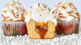 Карамельные капкейки ☆ Соленая карамель ☆ Caramel cupcakes