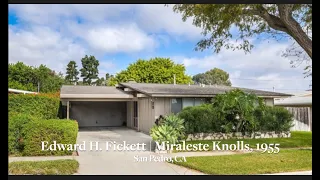 Edward H  Fickett | Miraleste Knolls, 1955 | 1778 El Rey Rd, San Pedro, Ca  90732