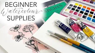 Beginner Watercolour Supply Guide!