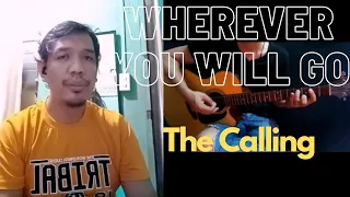 WHEREVER YOU WILL GO - The Calling [ Acoustic Cover W/ REGIE ]