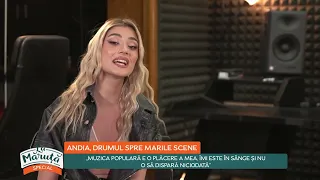 Andia, drumul spre marile scene