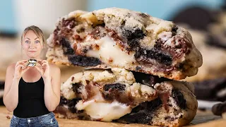Cookies Packed with Oreos and Stuffed with Cheesecake