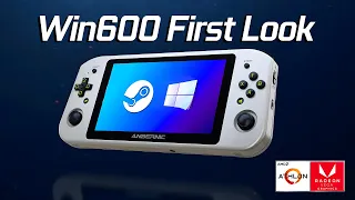 Win600 First Look, An All-New Budget?AMD Hand-Held Gaming/EMU PC By ANBERNIC