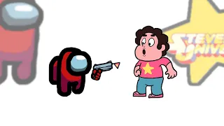 Mini Crewmate Kills Steven Universe Characters | Among Us