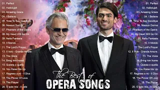 Andrea Bocelli, Luciano Pavarotti, Il Divo, Sarah Brightman - Opera Pop Songs