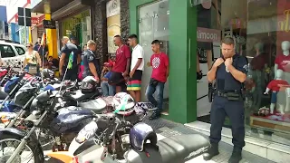 Forças de Segurança de Itatiba abordam 8 motociclistas irregulares na Glicério