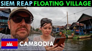 Boat Ride on a Floating Village, Siem Reap, CAMBODIA